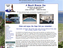 Tablet Screenshot of beachbreezeinn.net